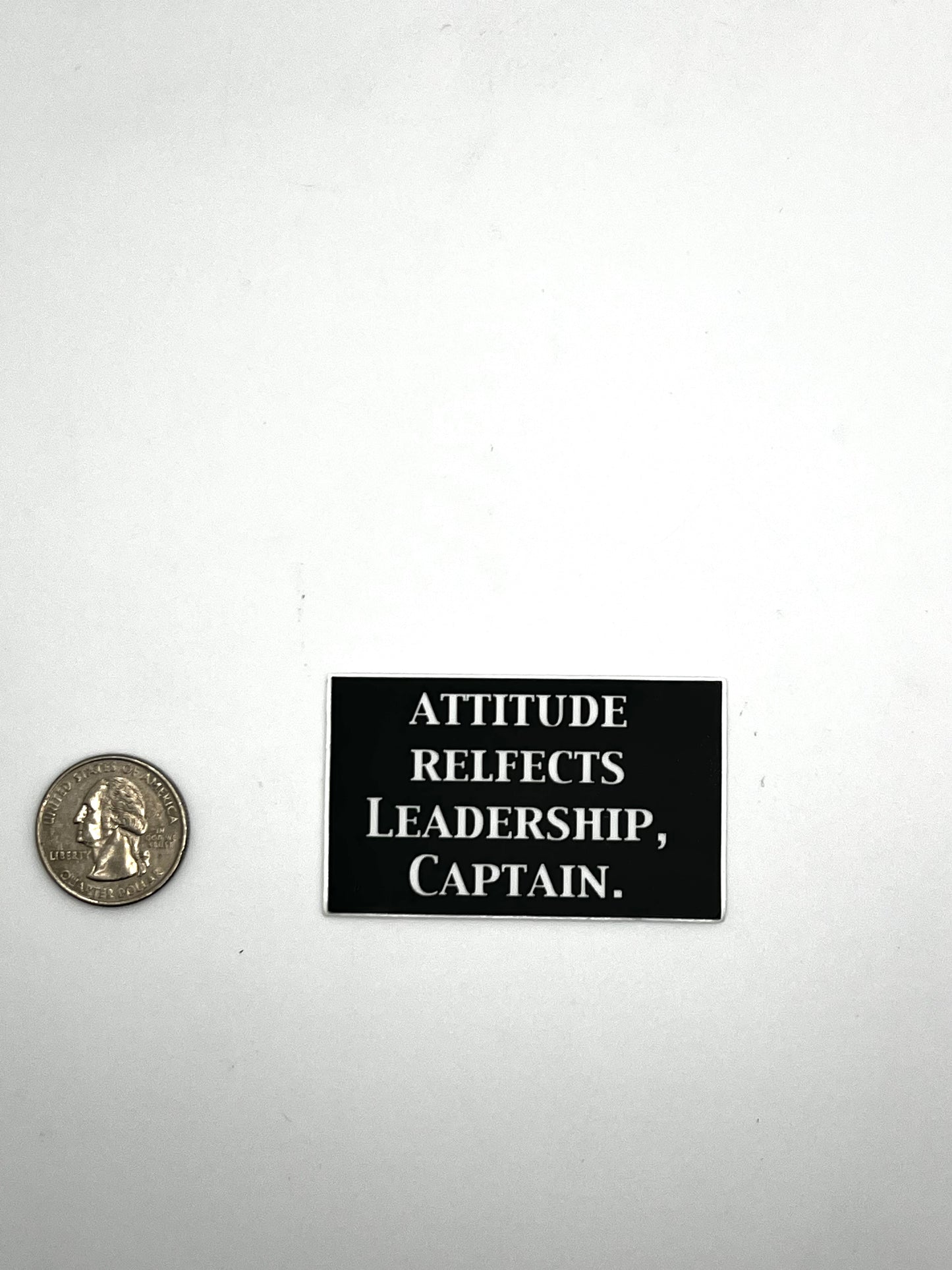 Attitude Reflects Leadership Sticker