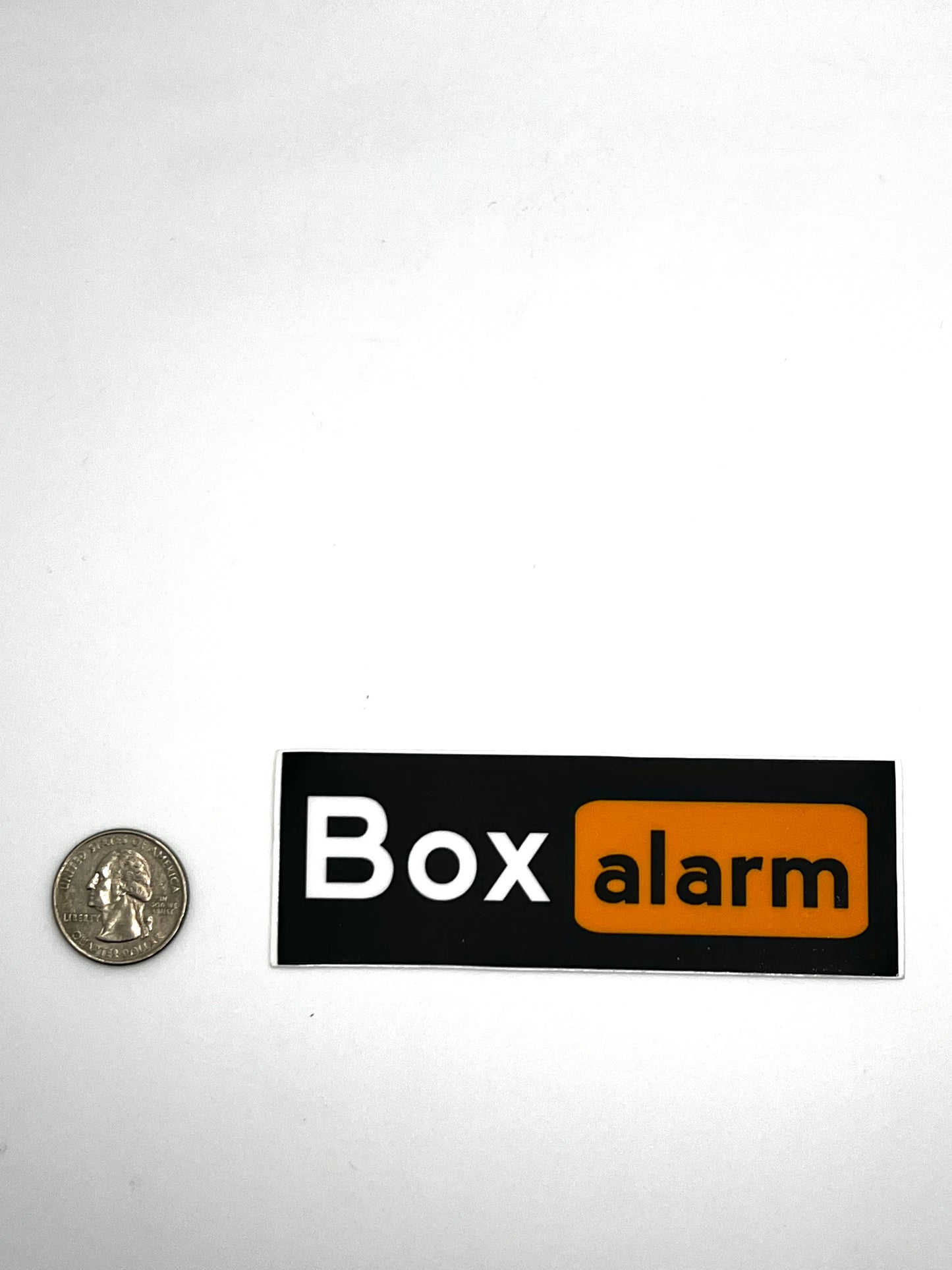 Box Alarm Sticker