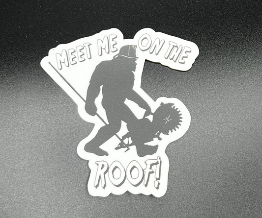 Meet Me on the Roof Truckie Sticker